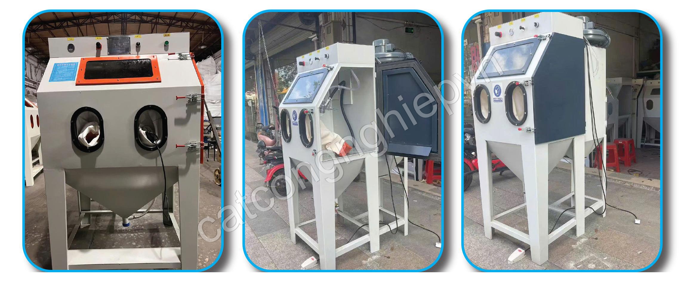 MÁY PHUN CÁT THỦ CÔNG DẠNG HỘP